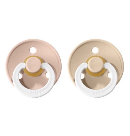 Colour cumliky z prirodneho kaucuku 2ks - velkost 1 - Blush Nocny / Vanilla Nocny