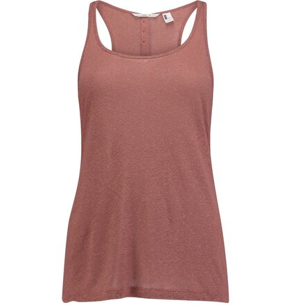 ODEV BACK DETAIL LINEN TANKTOP