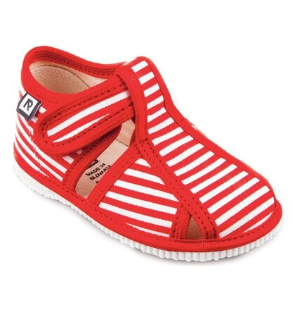 PAPUČE ČERVENÁ BODKA